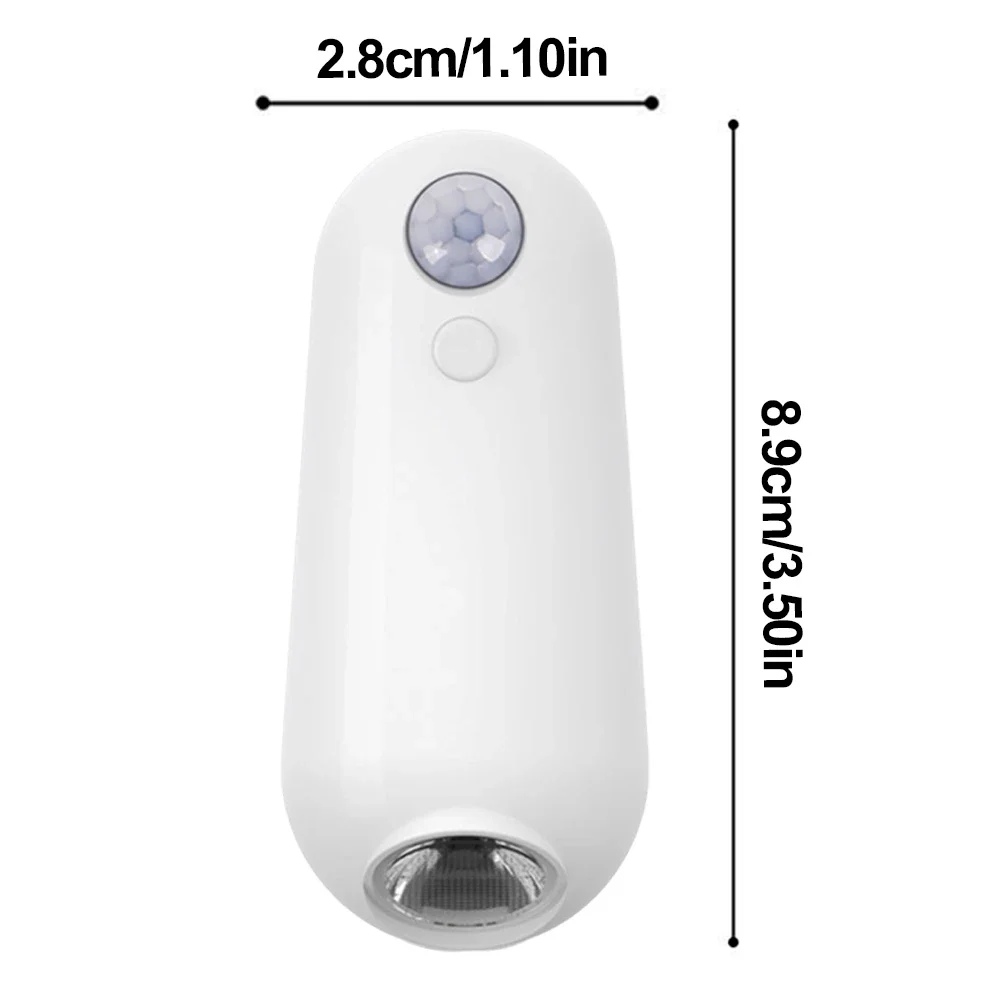 Toilet Night Light LED Toilet Light Rechargeable Motion Sensor Toilet Seat Light Smart Toilet Light for Home Bathroom Corridor