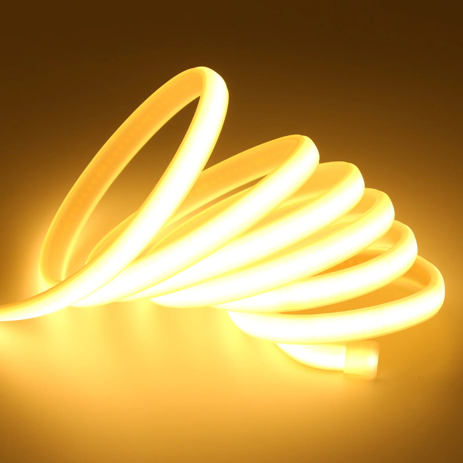 1.3W/2.8W/6W/13W Solar COB LED Strip Light With Remote Dimmable Adhesive Tape Waterproof 3000K 4000K 6000K Indoor Outdoor Decor