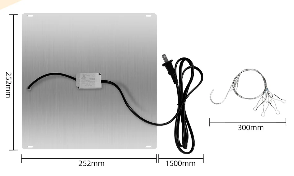 LED Plant Grow Light 81/169 Beads Full Spectrum Hydroponic Growing Lamp Plants Phyto Veg Flower Indoor Ultrathin Panel Phytolamp