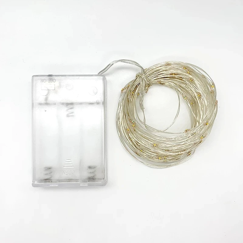 10/20/30M USB LED String Lights Copper Silver Wire Garland Light Waterproof Fairy Lights For Christmas Wedding Party Decoration