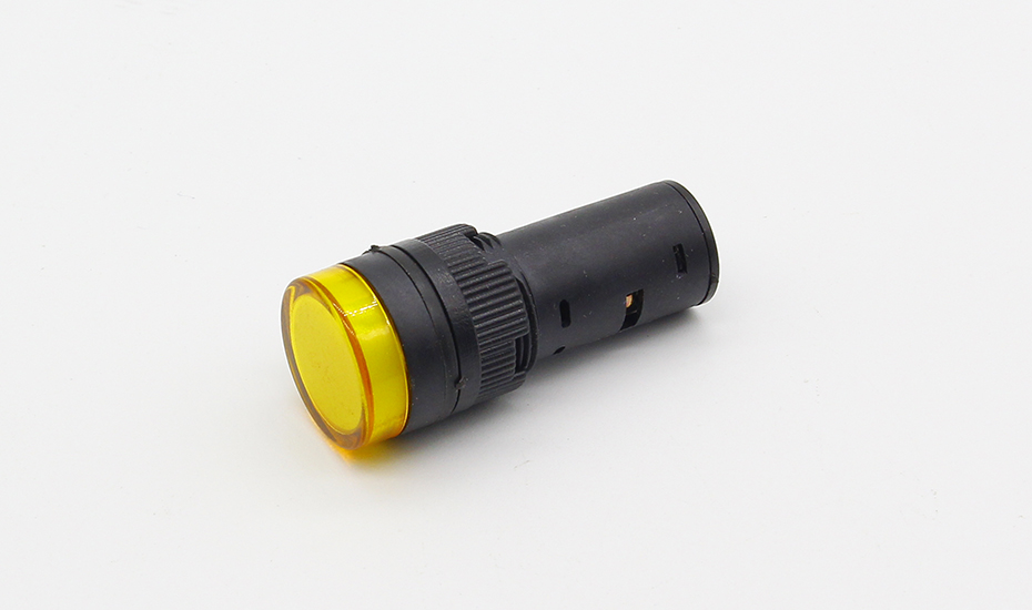 1pcs 16mm signal led Indicator light blue green red,white yellow pilot lamp 12V 24V 220V