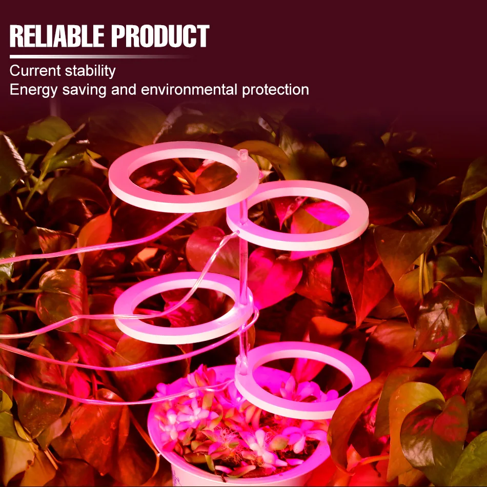 LED Phytolamp Indoor Grow Lights Full Spectrum Hydroponics Plant Lamp For Flower Seeds Cultivation DC5V USB LED Growth Light