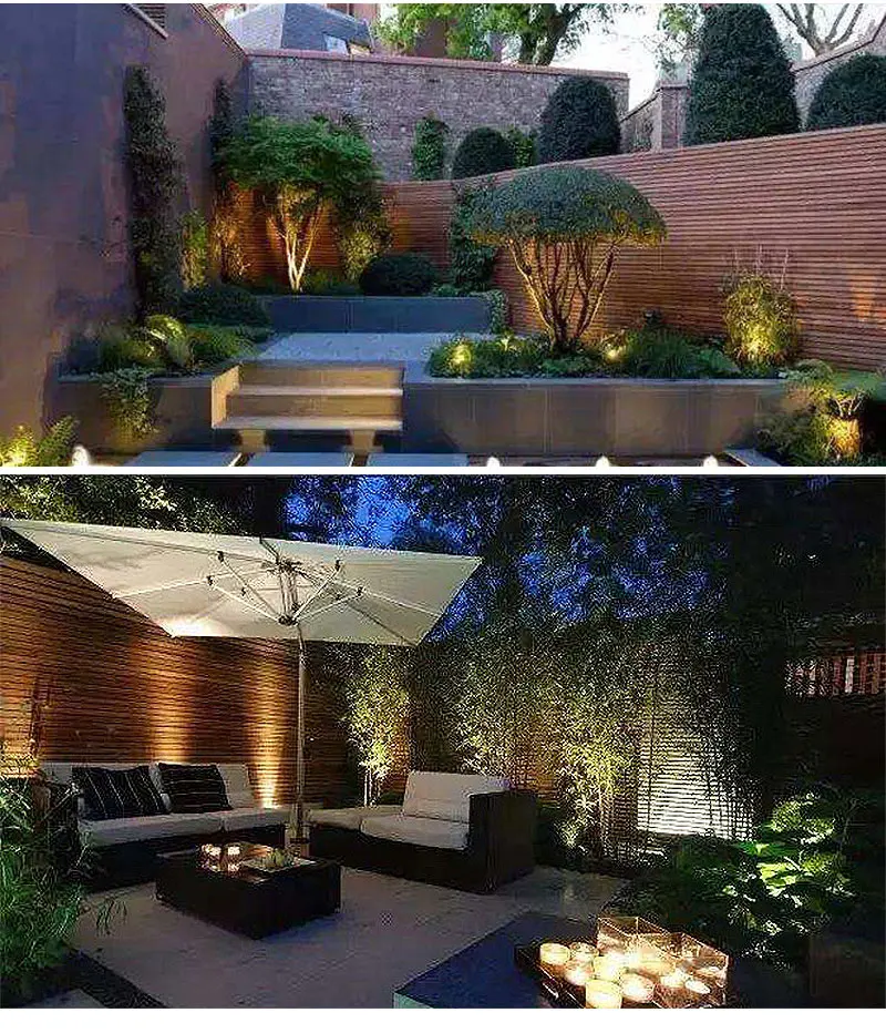 4Pcs LED Garden Lighting 5W 10W Outdoor Spike Lawn Lamp Waterproof Terrace Garden Decoration Path Spotlights AC220V 110V DC12V