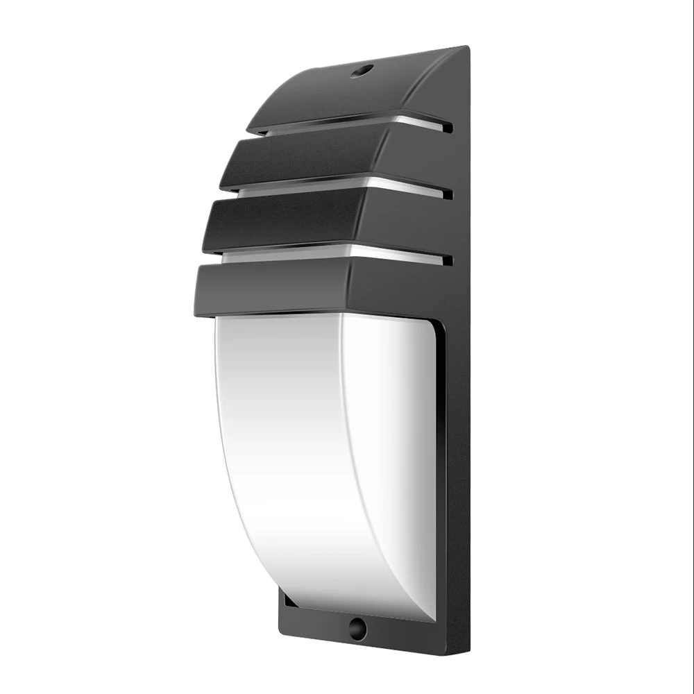 12W Outdoor Wall Lamp 110V 220V Sconce Balcony Garden Fence Yard Porch Light Indoor Living Room Bedside Wall Light Aluminium