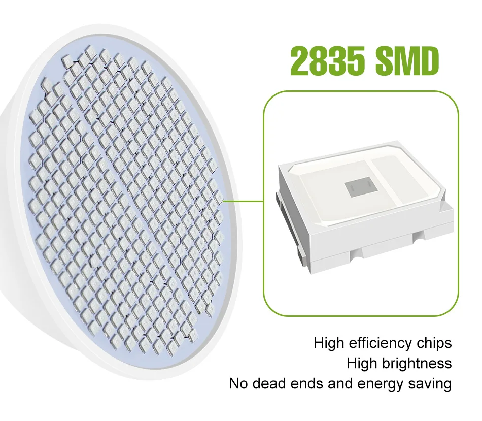 E27 LED Plant Grow Light Full Spectrum Indoor Hydroponics Flower Seedling Vegetables Cultivation Lamp Growth Box Bulb AC85V-265V