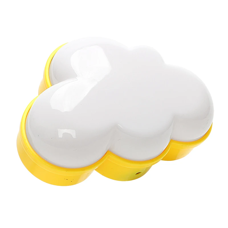 WoodPow Light Sensor Control Comfort Night Light Cloud Shape EU US Plug Novelty Kids Night Light For Baby Room Gift Illuminator