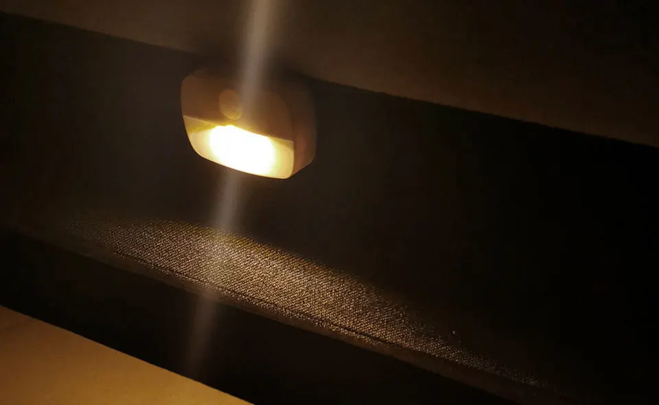 Auto ON/OFF LED Smart Night Lamp Under Cabinet Light PIR Motion Sensor Kitchen Bedroom Light for Night Cupboard Closet Stairs