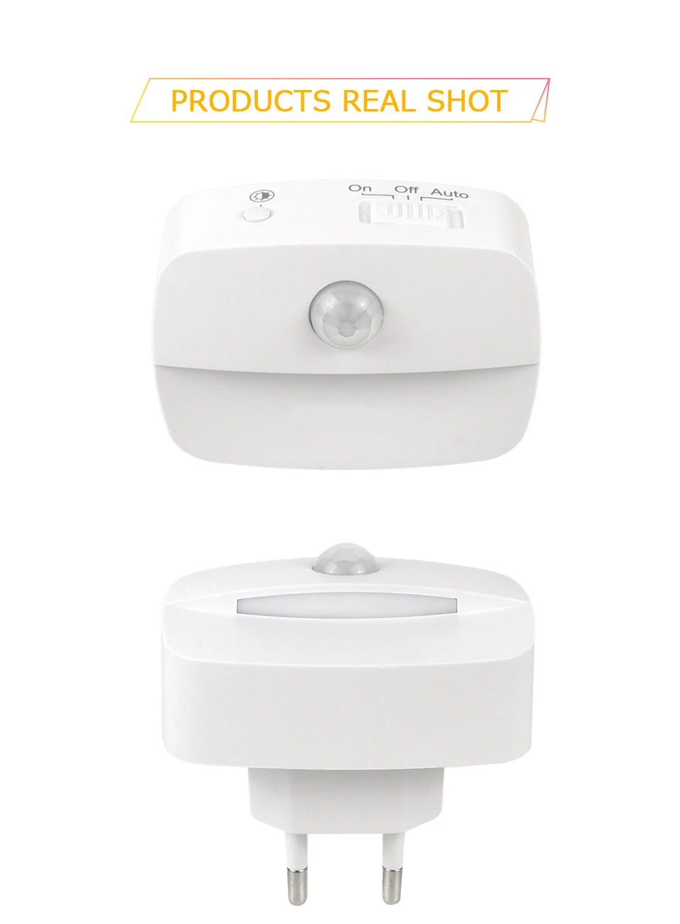 LED Night Light EU Plug In Smart Motion Sensor Light 220V Wall Lamp for Home Aisle WC Hallway Stair Kitchen Bedroom Night Lamp