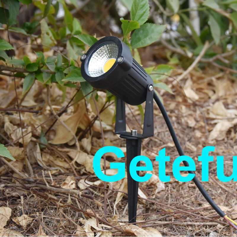 LED COB Outdoor Garden Light LED Lawn Lamp Spike 18W 15W 10W 7W Waterproof Bulb AC220V 110V 12V Landscape IP65 Path Spotlight