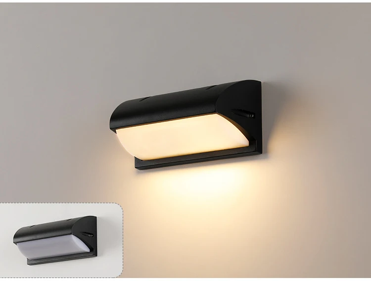 Led Outdoor Wall Light Waterproof IP65 Motion Sensor Led Outdoor Lighting Porch Lights Balcony Garden Lights Outdoor Wall Lamp