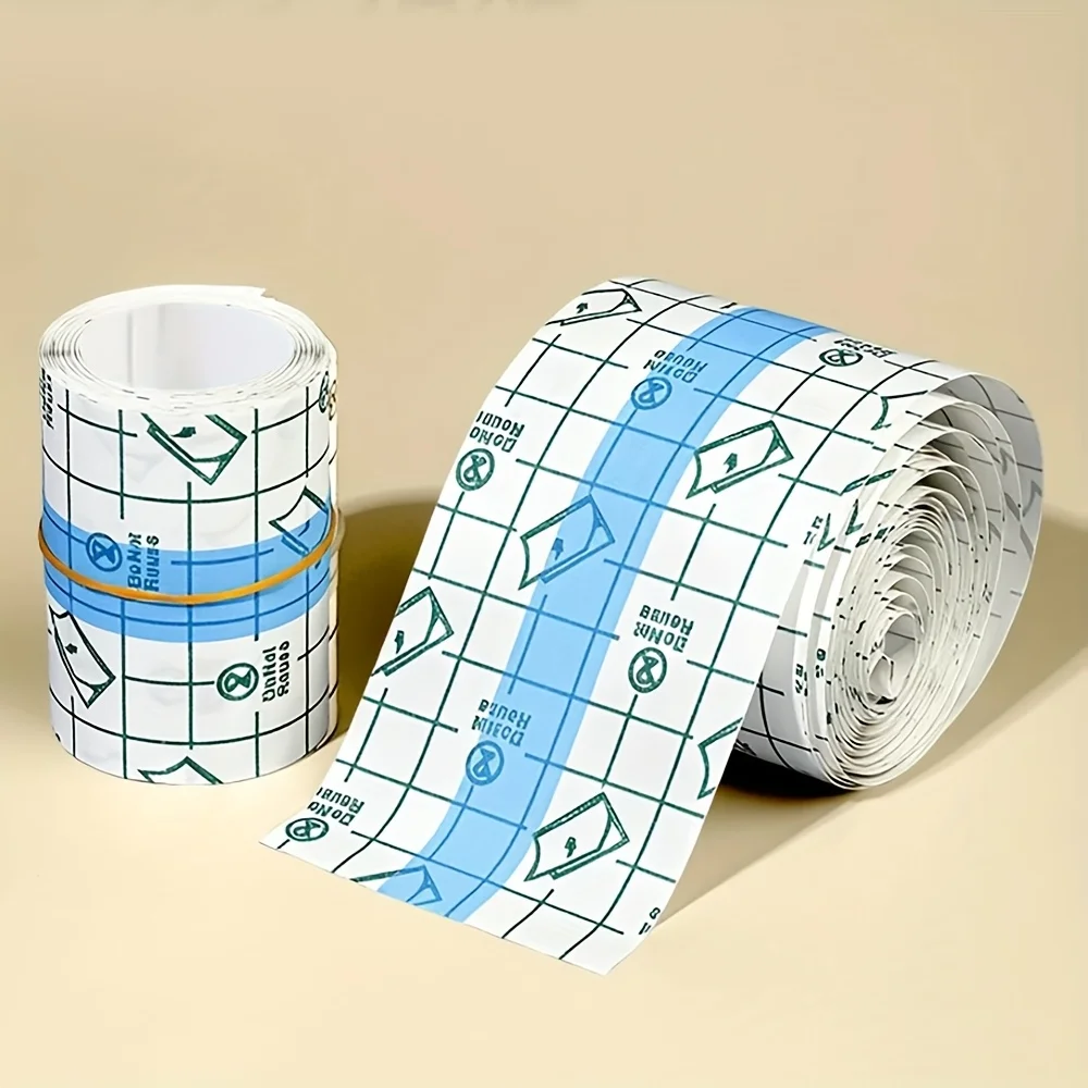 1 Roll Transparent Self-Adhesive Tape, PU Material Bandage Portable Finger Protector, Anti-Friction Sticker for Bathing