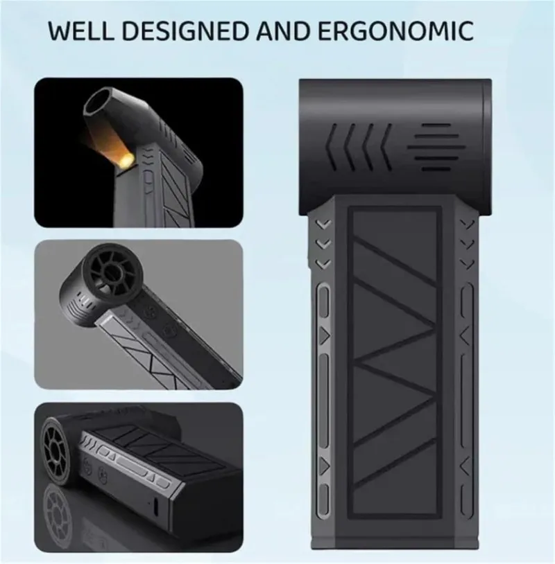 X6 Turbo Jet Blower 130000RPM Powerful Air Blower Brushless Motor Turbo Fan Jet Fan Cleaning Air Duster Blower Air Puissant Tool