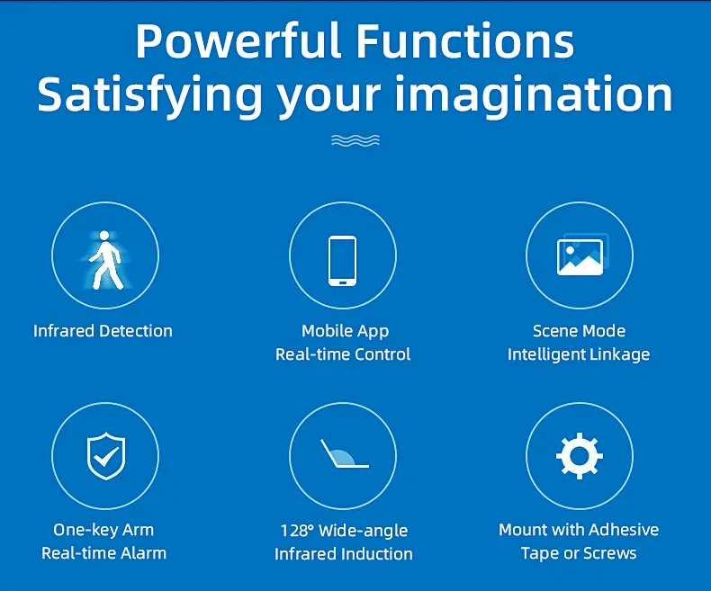 Tuya WiFi Zigbee PIR Motion Sensor Smart Home Human Body Infrared Detector Security Smart Life Works With Alexa Google