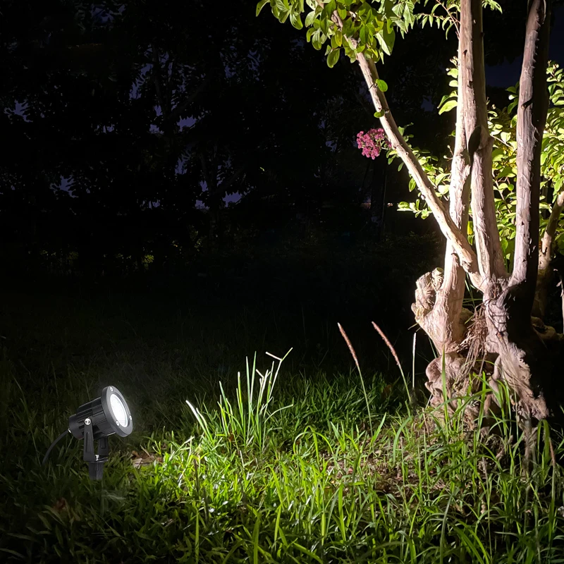 Garden Decorations Light LED IP65 Waterproof Lawn Lamp 220V 110V 12V 24V Warm White Green 5W 10W 15W 20W Landscape Spike Spotlig