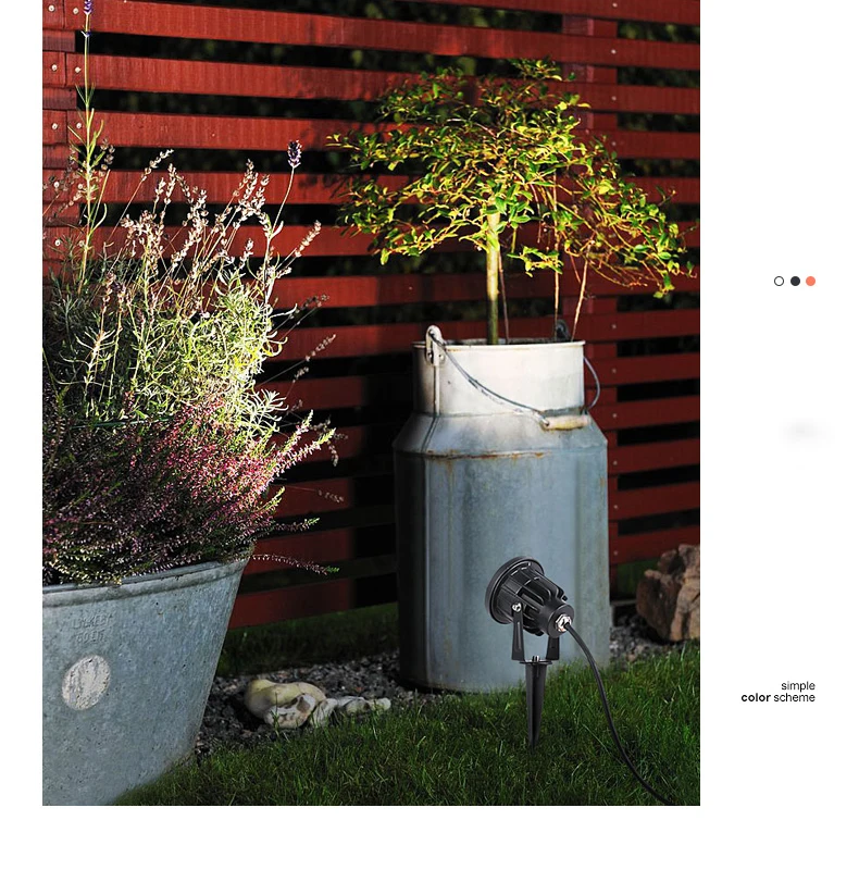 Garden Decorations Light LED IP65 Waterproof Lawn Lamp 220V 110V 12V 24V Warm White Green 5W 10W 15W 20W Landscape Spike Spotlig