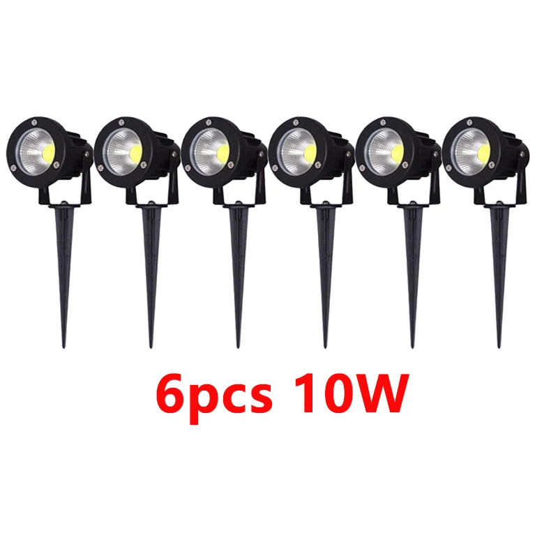 Garden Decorations Light LED IP65 Waterproof Lawn Lamp 220V 110V 12V 24V Warm White Green 5W 10W 15W 20W Landscape Spike Spotlig