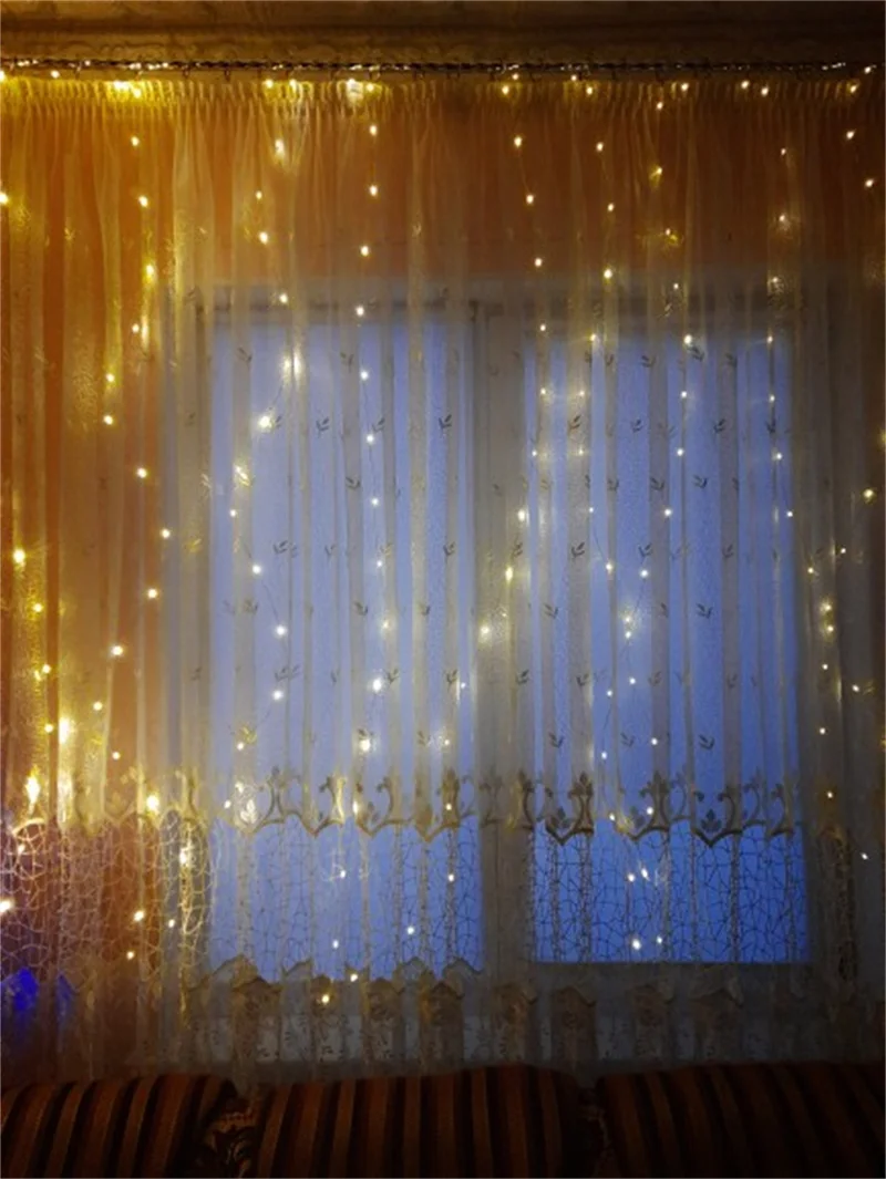 1/2/3/5/10/20M USB LED String Lights Copper Silver Wire Garland Light 5V Fairy Lights Party Decoration For Christmas Wedding