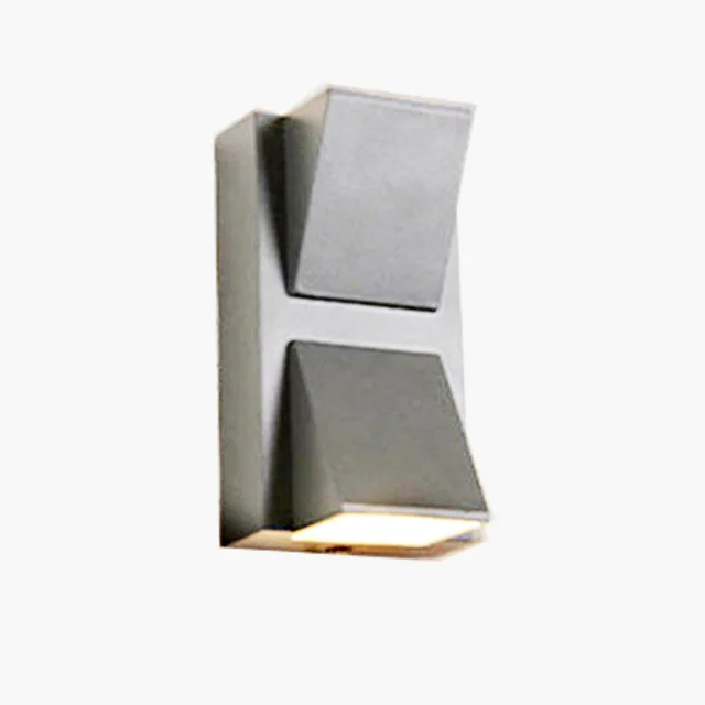 IP65 Waterproof 5W 10W Indoor Outdoor LED Wall Lamp Modern Aluminum Surface Mounted Cube LED Garden Porch Light AC110V/220V