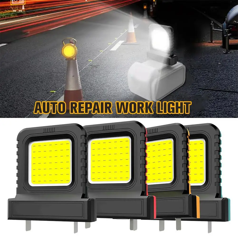 Super Bright LED Work Light Portable Long-Lasting Strong Light Supply for Night Work Light 21V Li-ion Battery Power Tool