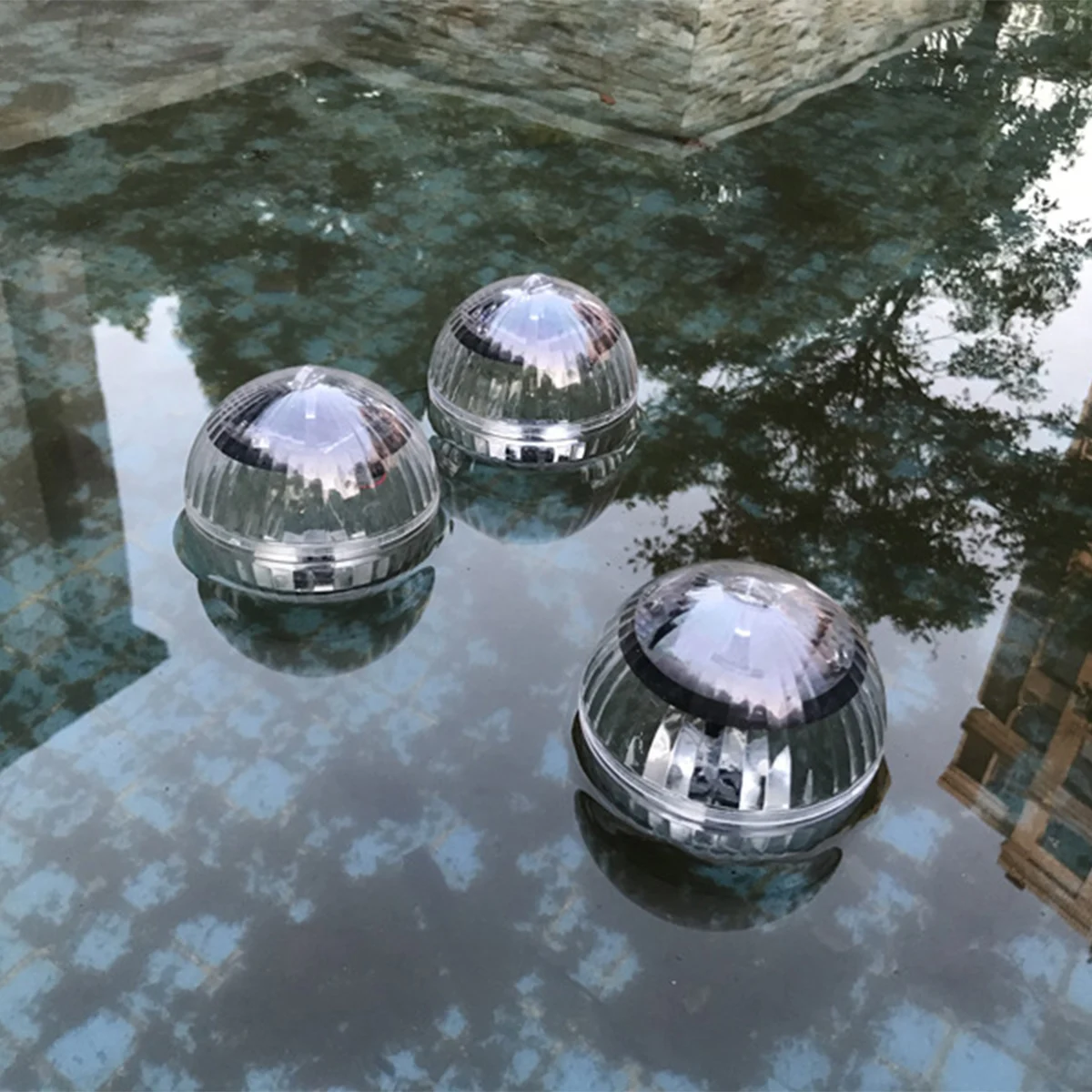 Led Solar Floating Lamp Swimming Pool Ball Solar Panel Powered Pond Drift Waterproof Glow Show Disco Color Changing Lamp Light