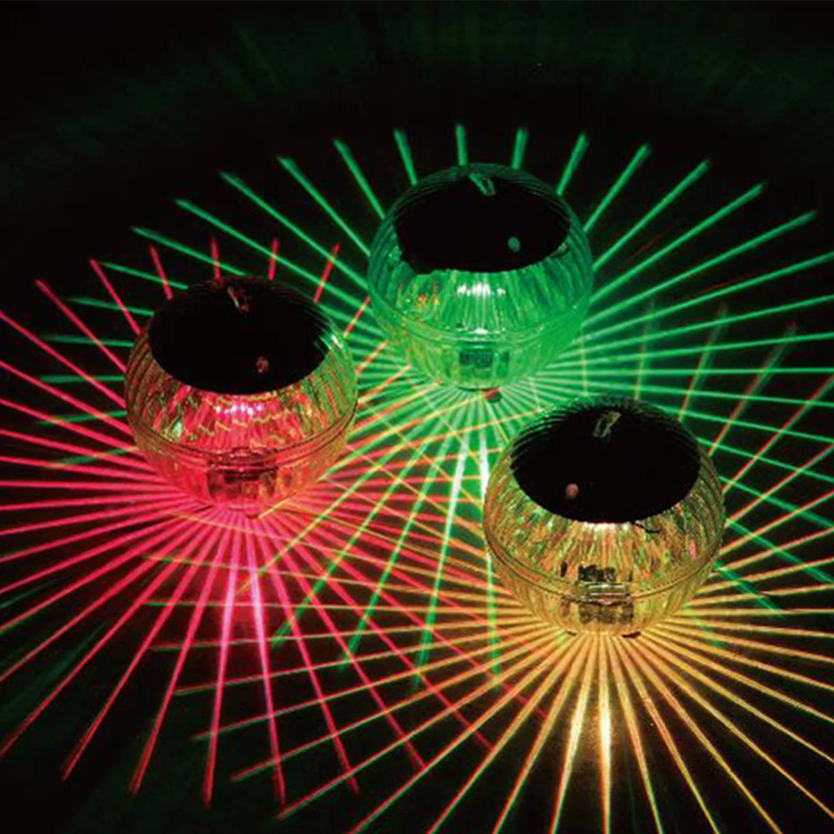 Led Solar Floating Lamp Swimming Pool Ball Solar Panel Powered Pond Drift Waterproof Glow Show Disco Color Changing Lamp Light