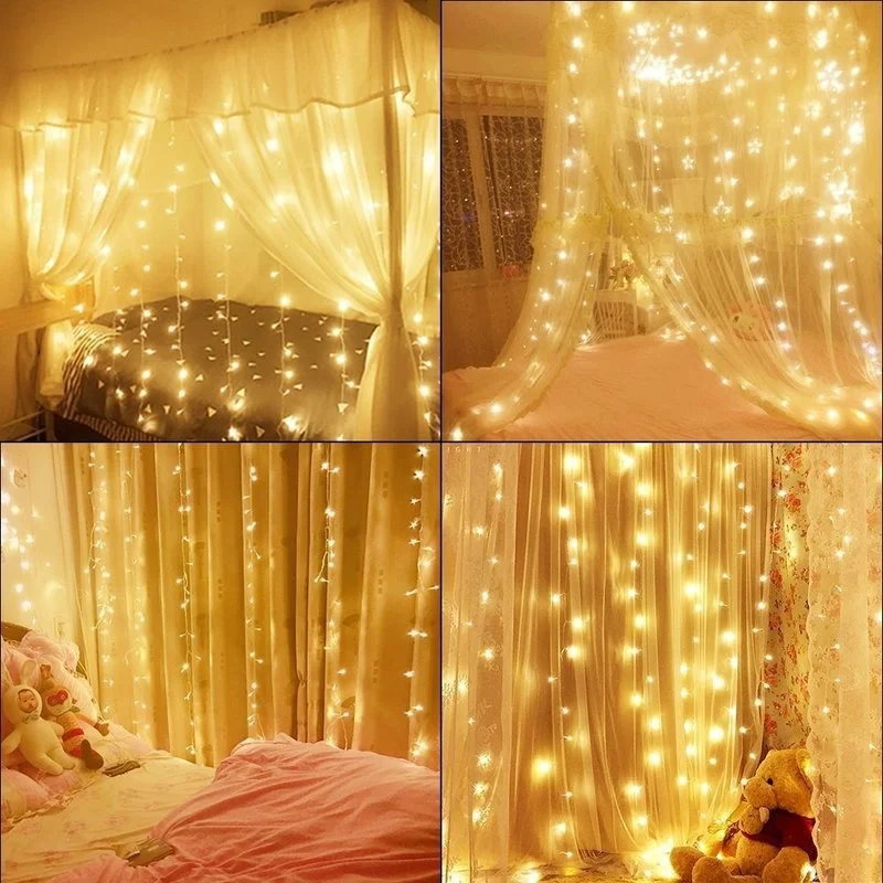 20M USB/Battery LED String Light Copper Silver Wire Garland Light Waterproof Fairy Lights For Christmas Wedding Party Decoration