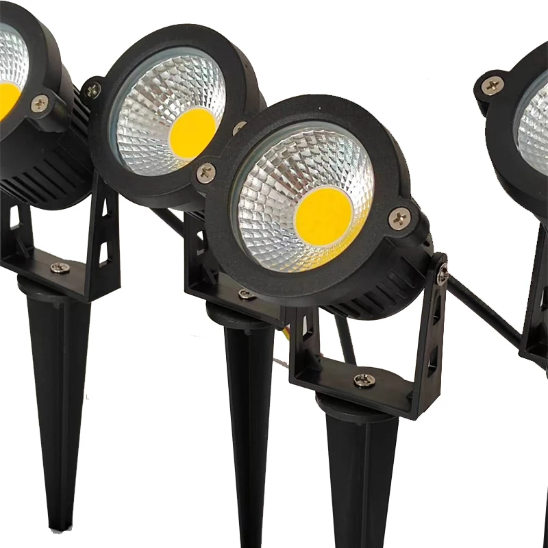 LED Garden Lights Outdoor Waterprof Lawn Lamp 220V110V12V 5W10W15W20W Landscape Spike Bulb IP65 Led Light Garden Path Spotlights