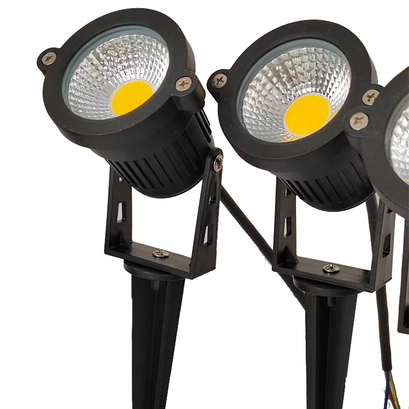 LED Garden Lights Outdoor Waterprof Lawn Lamp 220V110V12V 5W10W15W20W Landscape Spike Bulb IP65 Led Light Garden Path Spotlights