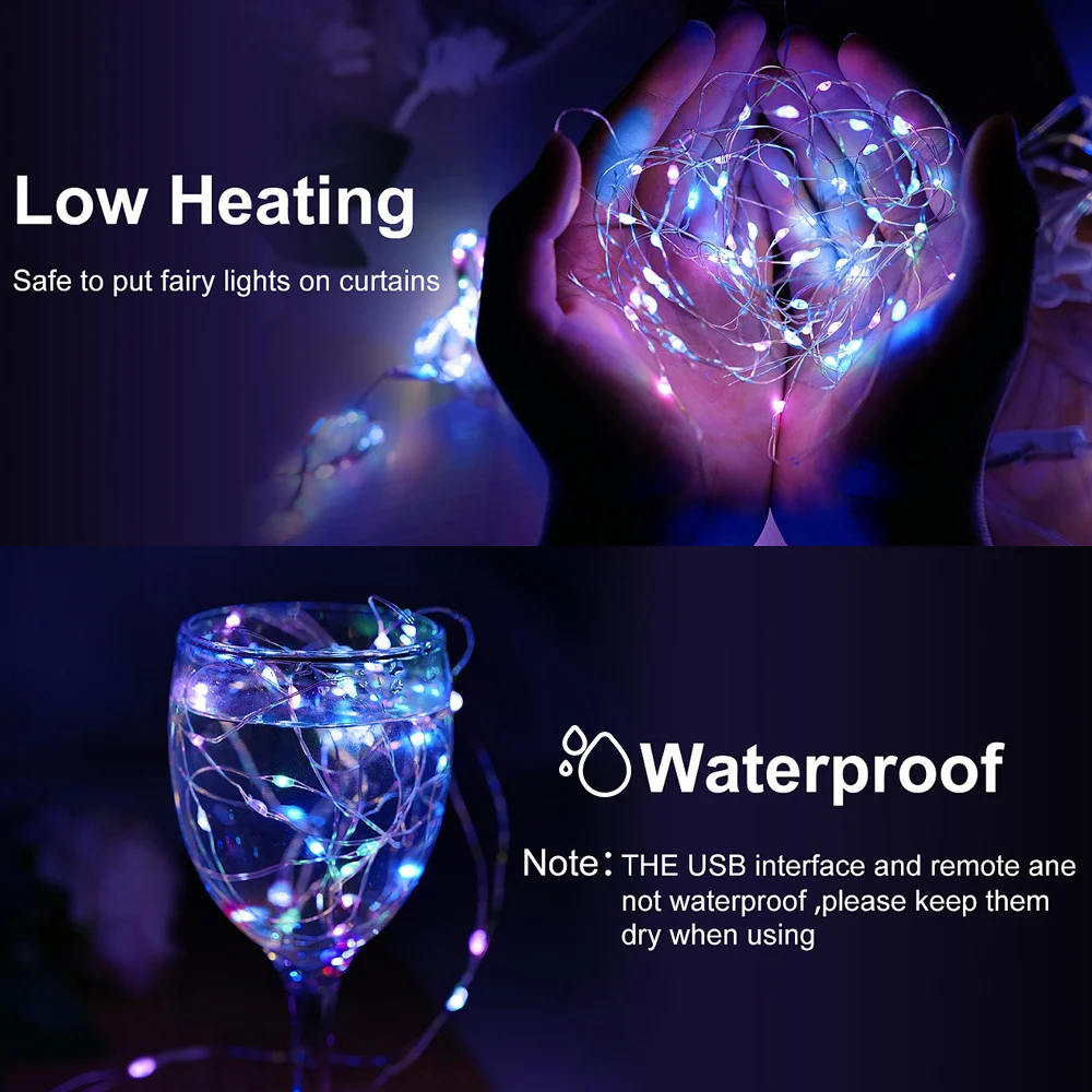 Solar Curtain Light LED Outdoor Waterproof 300leds Garland Decoration String Lights Yard Christmas Fairy Garland String Lights
