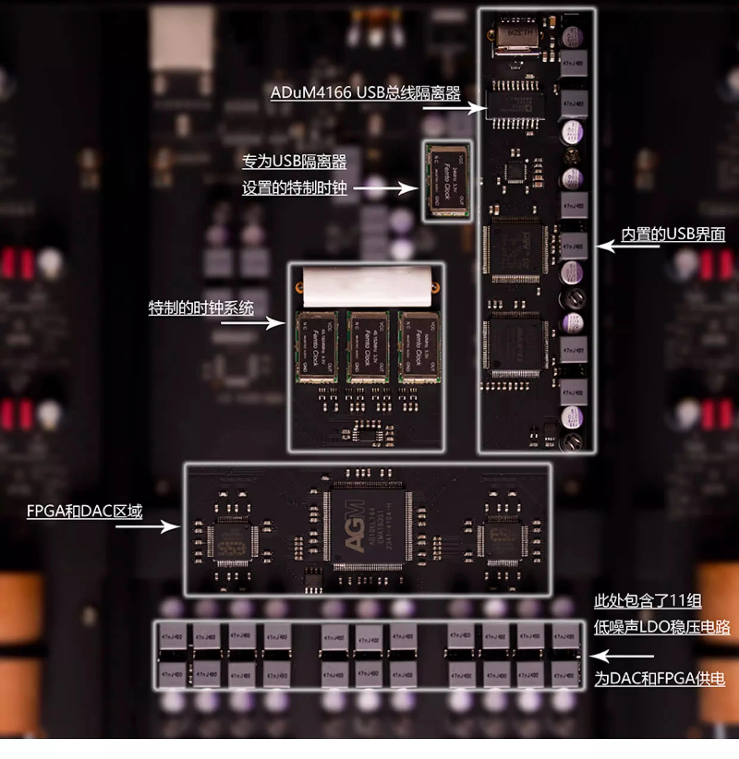 22.5792MHz 24.576Mhz MUSETEC Custom Clock Upgrade Crystek 957