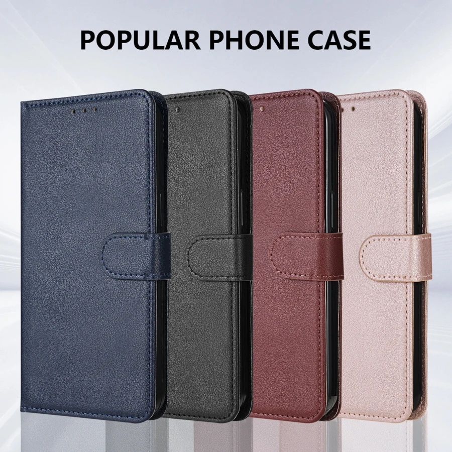 Wallet Magnetic Flip Leather Case For SamsungGalaxy A05s A06 A07 A12 A13 A14 A15 A16 A17 A24 A26 A34 A35 A36 A52 A53 A54 A55 A56