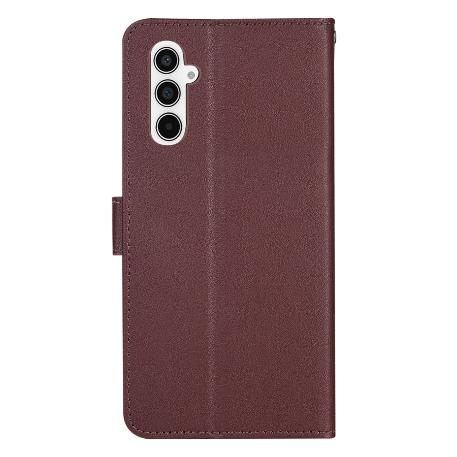 Wallet Magnetic Flip Leather Case For SamsungGalaxy A05s A06 A07 A12 A13 A14 A15 A16 A17 A24 A26 A34 A35 A36 A52 A53 A54 A55 A56