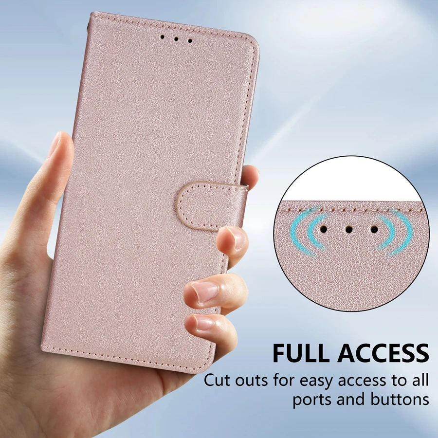 Wallet Magnetic Flip Leather Case For SamsungGalaxy A05s A06 A07 A12 A13 A14 A15 A16 A17 A24 A26 A34 A35 A36 A52 A53 A54 A55 A56