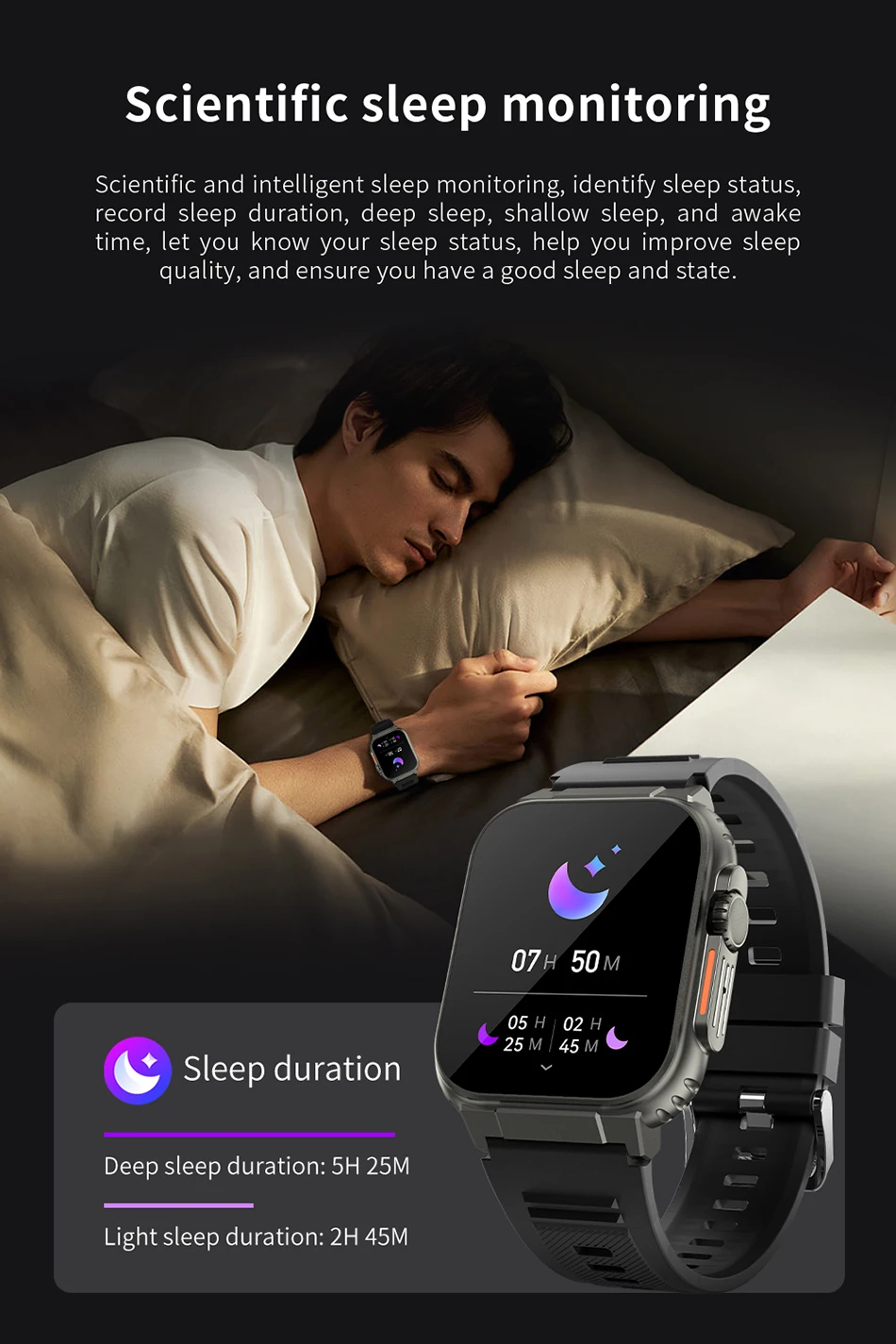 LIGE Bluetooth Call Men Smart Watch Women 600Mah Large Battery 100+ Sports Fitness Tracker Waterproof Local Music Smartwatch Man