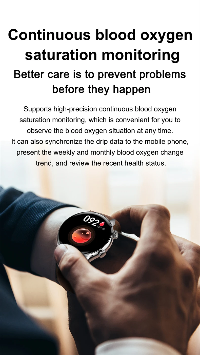 2026 New Smartwatch Women AMOLED HD Screen Always On Display Bluetooth Call IP68 Waterproof GPS Smart Men Watch For Android ios