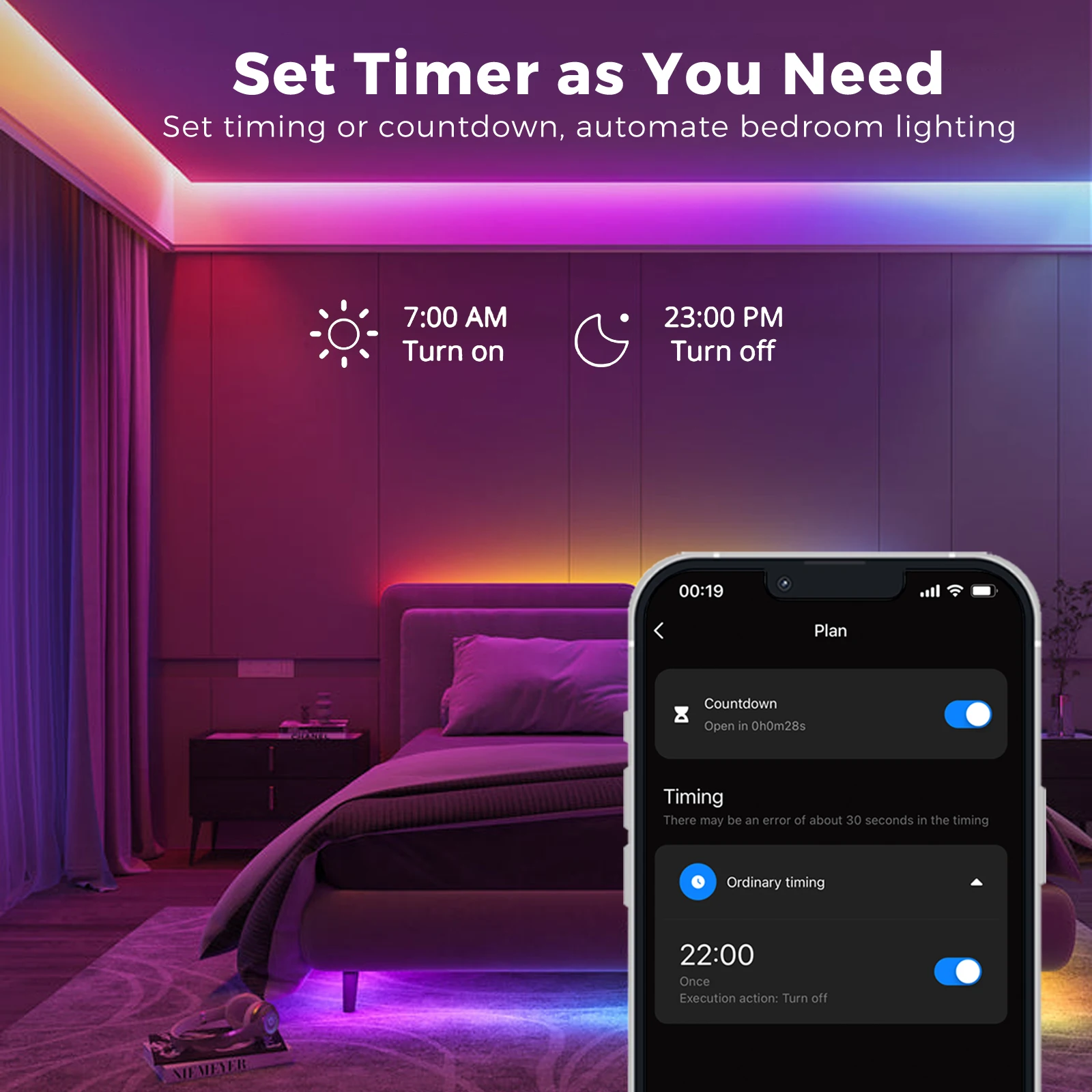 Tuya Smart Wifi Tube Neon Flexible RGBIC LED Strip Light Addressable RGB Tape Ambient Decor Lamp WS2811 for Alexa Google Home