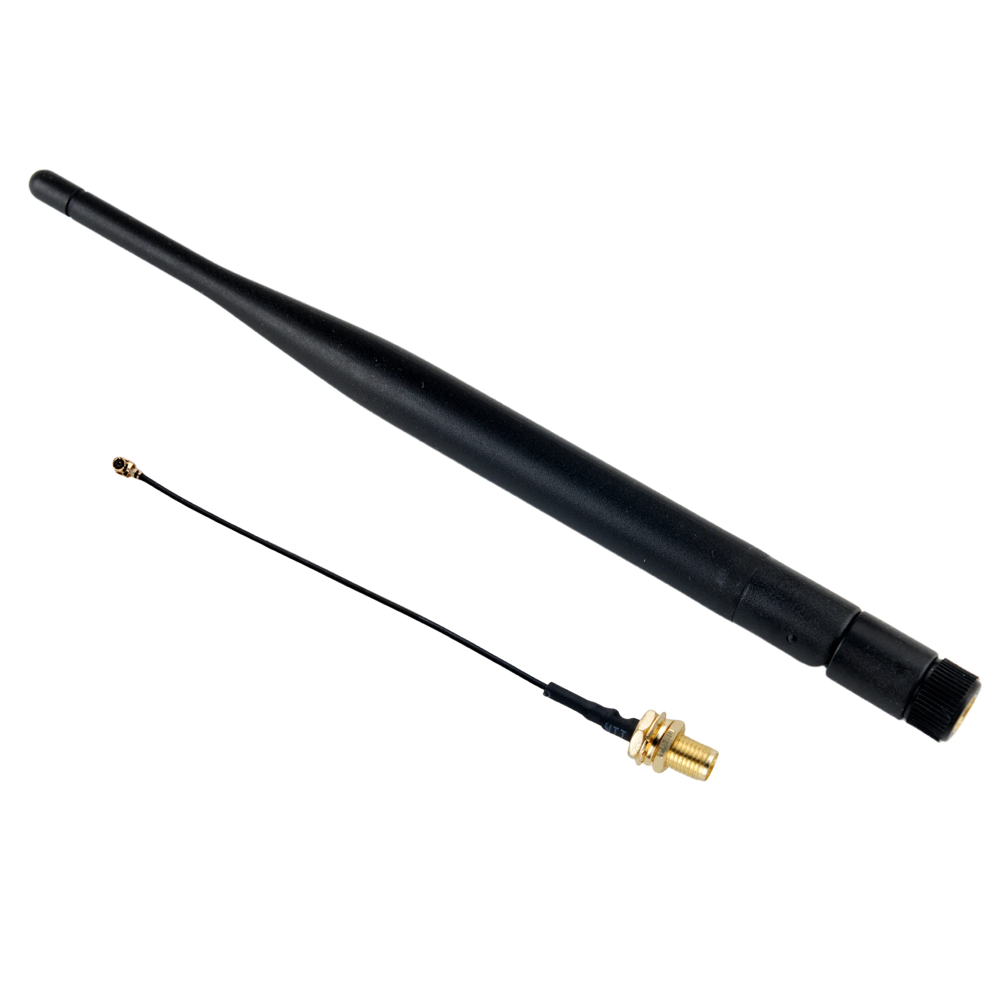 10pcs 868 / 915MHz Antenna 5DBi SMA Male with I-PX Extenstion Cable Omni-directional LoRa Antenna for LoRa32 Meshtastic IoT