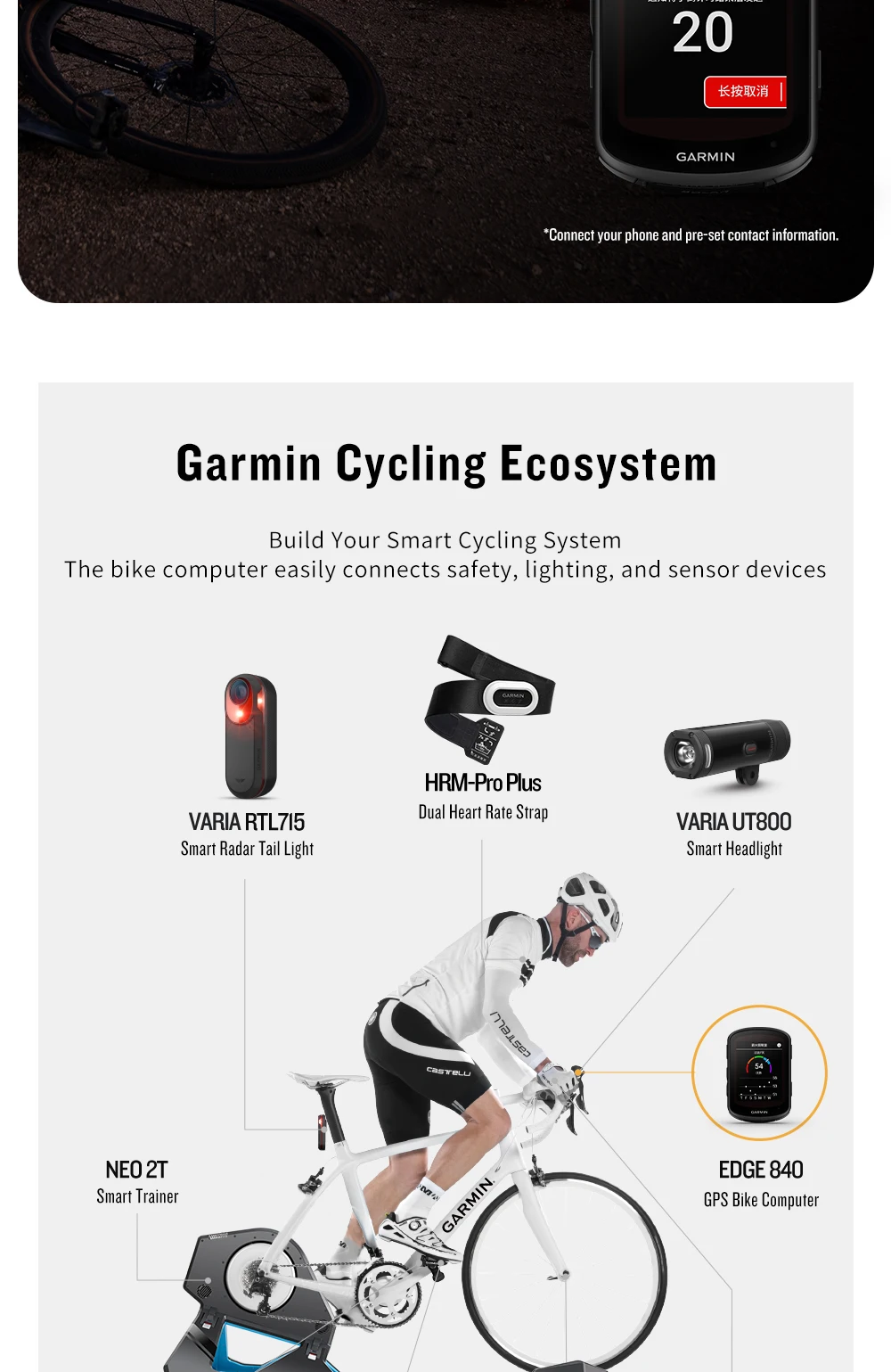 Garmin Edge 540 Cycling Computer Outdoor Map Navigation Mountain Road Bike Odometer Waterproof Cycling Holiday Gift