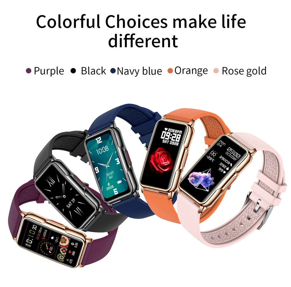 LIGE Smart Watch Women Full Touch Screen Bluetooth Call IP67 Waterproof Sports Fitness Tracker Smartwatch Women