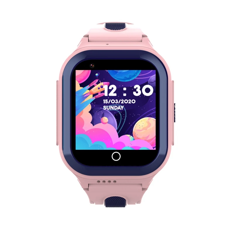 Wonlex Kids Smart Watch WiFi GPS LBS Tracker 4G Video Camera Phone Watch KT24SPlus Android8.1 Whatsapp