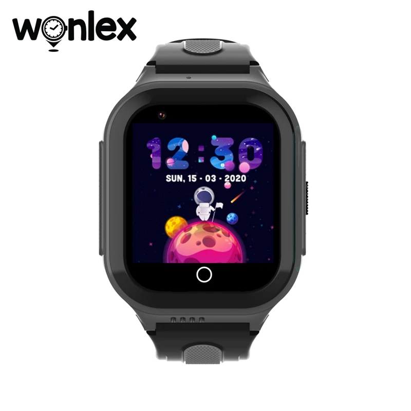 Wonlex Kids Smart Watch WiFi GPS LBS Tracker 4G Video Camera Phone Watch KT24SPlus Android8.1 Whatsapp