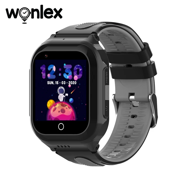 Wonlex Kids Smart Watch WiFi GPS LBS Tracker 4G Video Camera Phone Watch KT24SPlus Android8.1 Whatsapp
