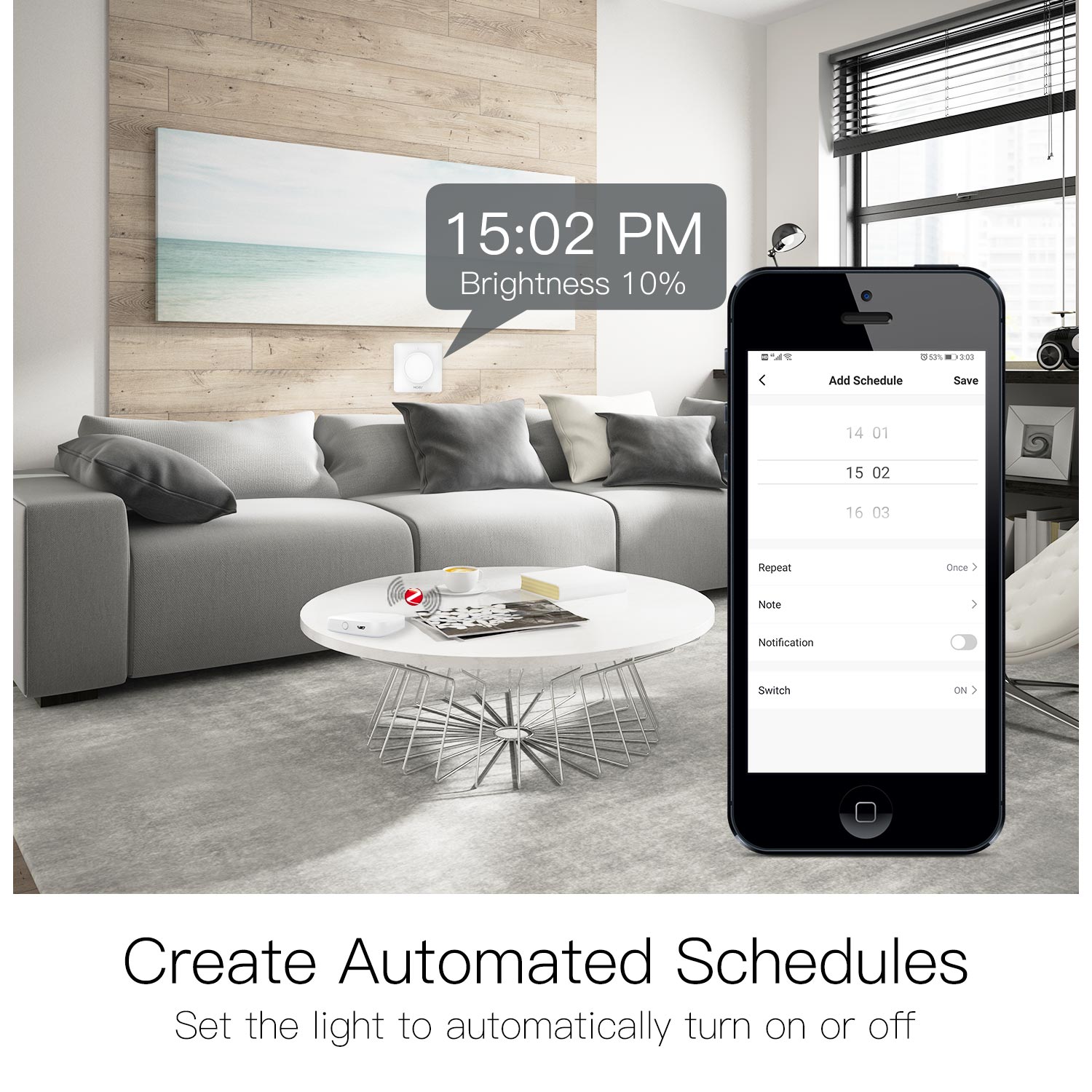 New ZigBee Smart Rotary/Touch Light Dimmer Switch Smart Life/Tuya APP Remote Control Works with Alexa Google Voice Assistants EU