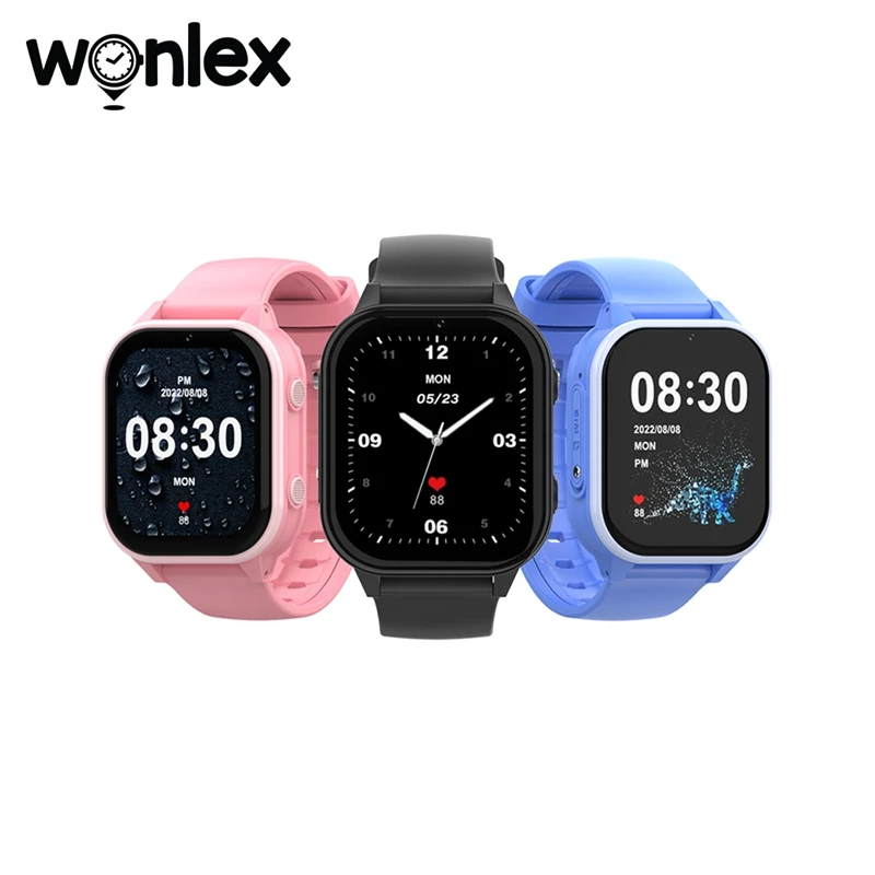 4G Smart Watch Kid SOS GPS WiFi Wristwatch Whatsapp KT19Pro MAX Android8.1 with Video Call Camera Monitor Children Smartwatch