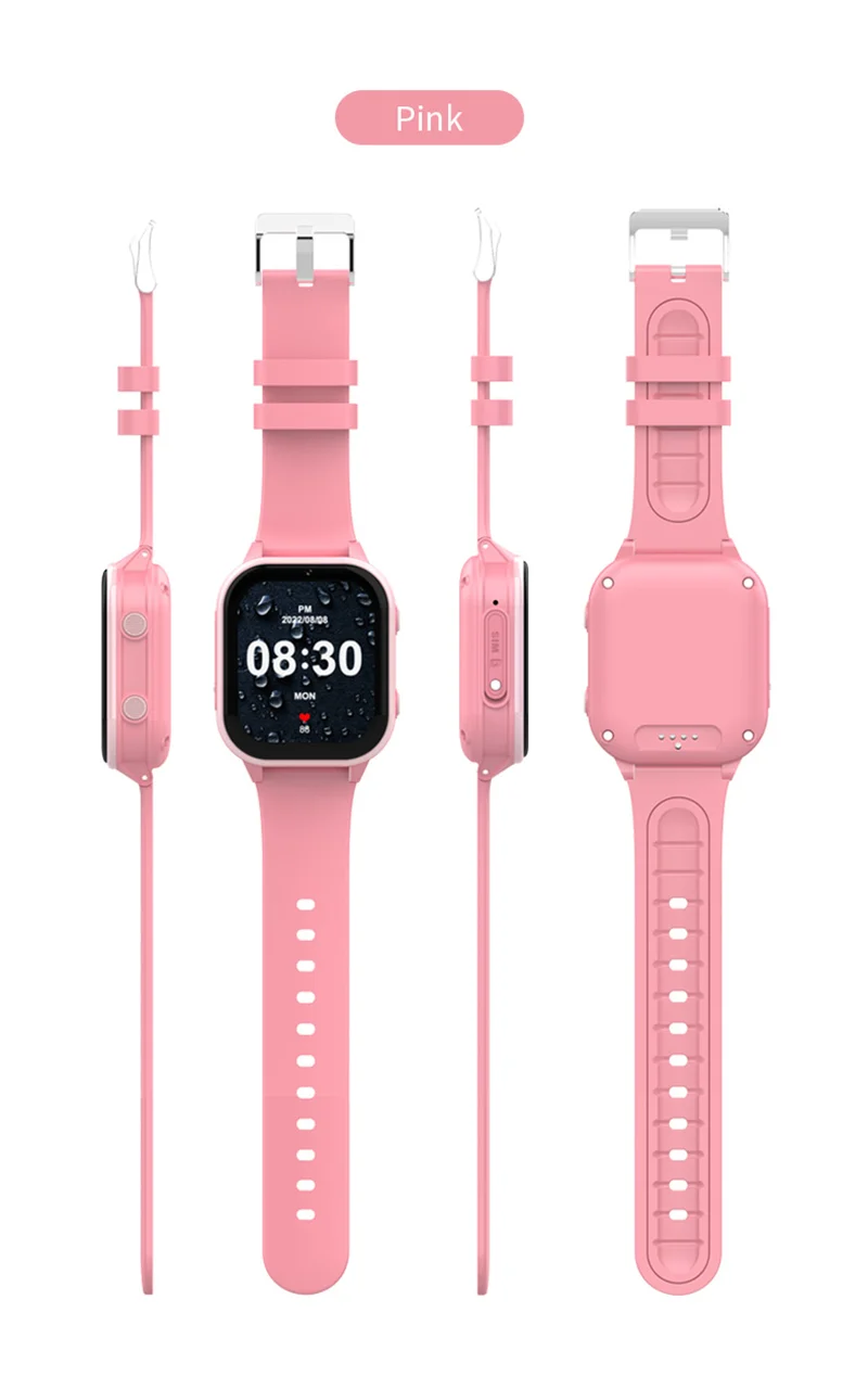 4G Smart Watch Kid SOS GPS WiFi Wristwatch Whatsapp KT19Pro MAX Android8.1 with Video Call Camera Monitor Children Smartwatch