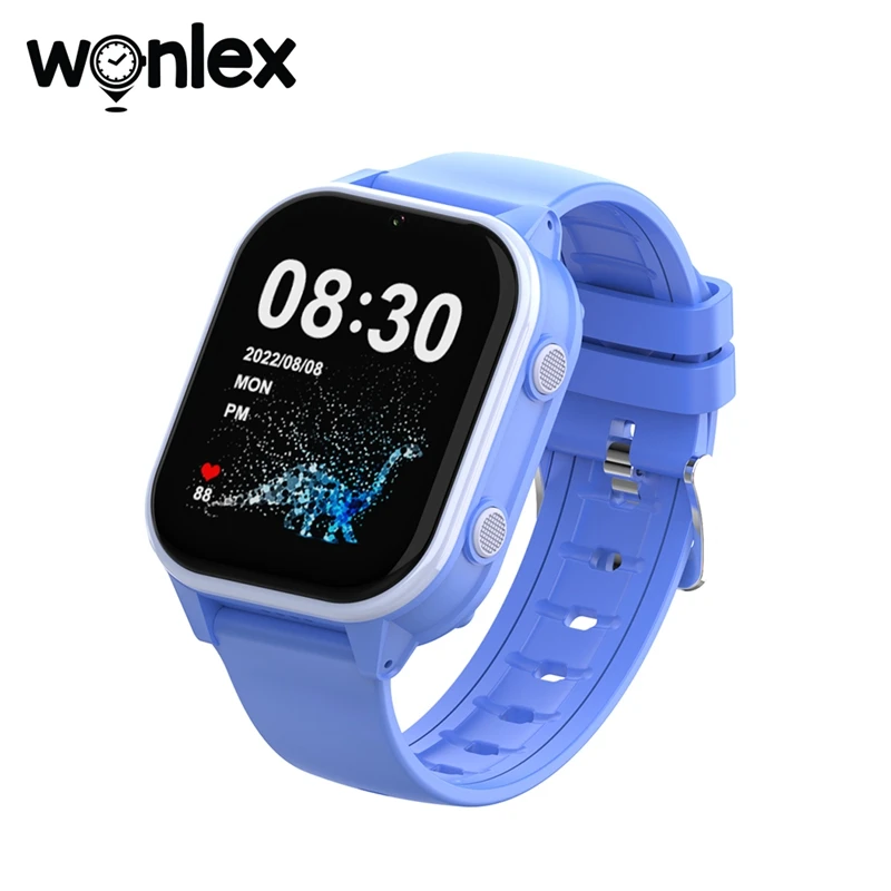4G Smart Watch Kid SOS GPS WiFi Wristwatch Whatsapp KT19Pro MAX Android8.1 with Video Call Camera Monitor Children Smartwatch