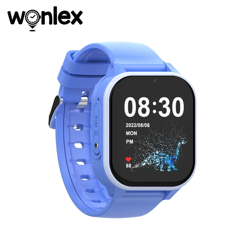 4G Smart Watch Kid SOS GPS WiFi Wristwatch Whatsapp KT19Pro MAX Android8.1 with Video Call Camera Monitor Children Smartwatch