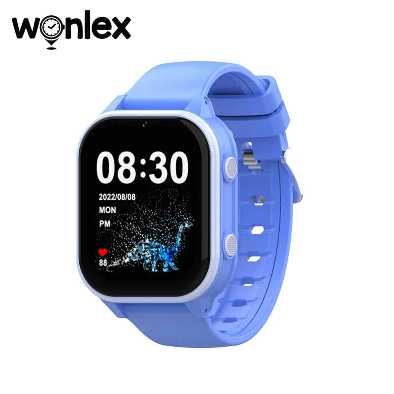 4G Smart Watch Kid SOS GPS WiFi Wristwatch Whatsapp KT19Pro MAX Android8.1 with Video Call Camera Monitor Children Smartwatch
