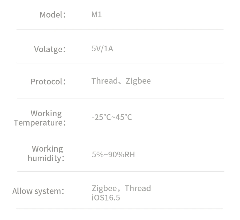 Zemismart Matter Zigbee Thread Hub Smart Home Bridge Matter Gateway Work with Tuya App Support Google Home Smartthings HA