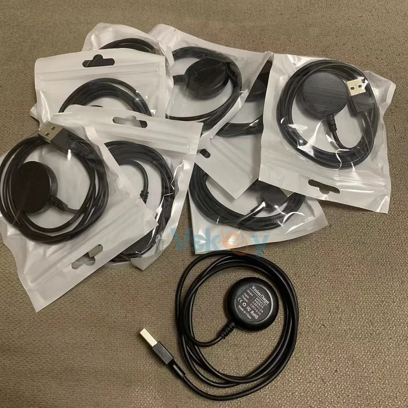 10PCS Charger Cable for Samsung Galaxy Watch 6/5/5Pro/4 Classic 41mm 46mm Active 2 40mm 44mm USB Wireless Charging Dock